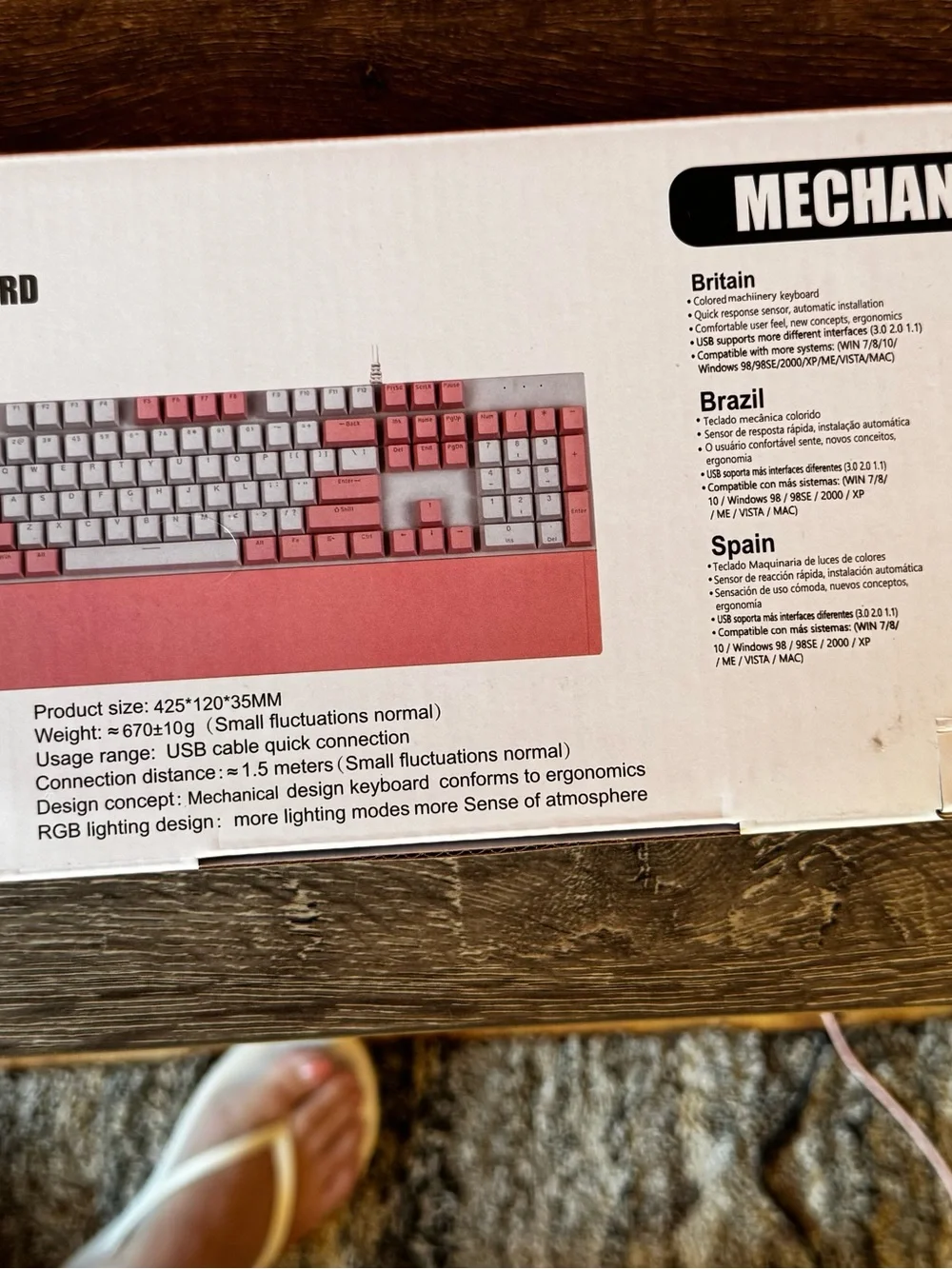 K200 Mechanical Keyboard - Black
